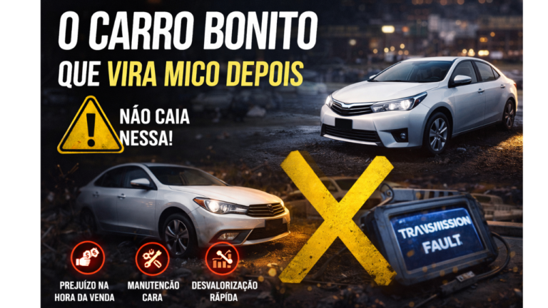 O carro bonito que vira mico depois: modelos que enganam e custam caro em 2026