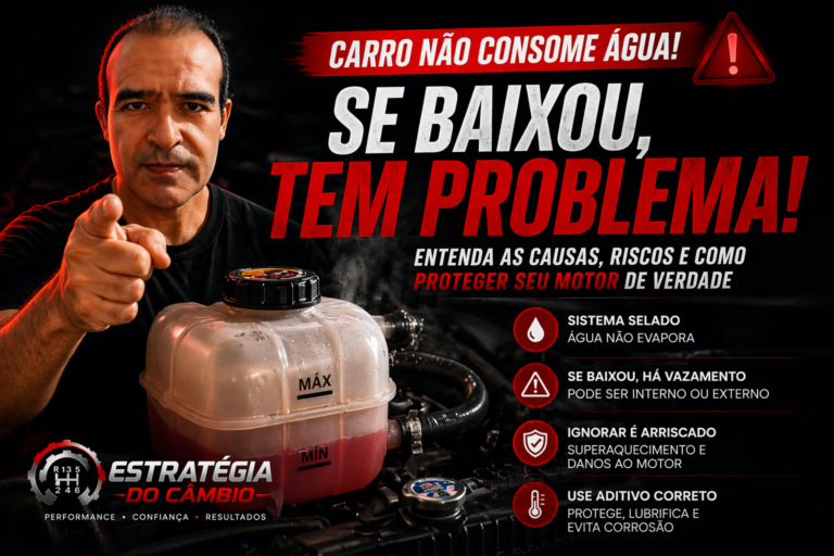 Seu carro está baixando água? O erro silencioso que pode destruir seu motor