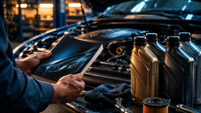 Como escolher óleo de motor consultando o manual do carro