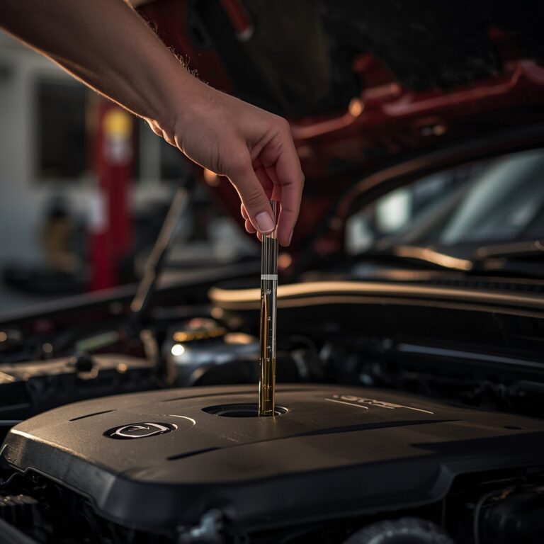 Como verificar o nível do óleo do motor com a vareta