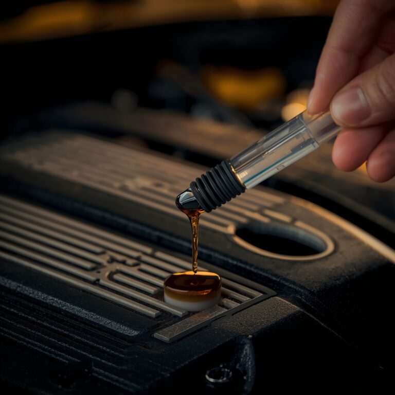 Vareta mostrando óleo do motor preto é normal