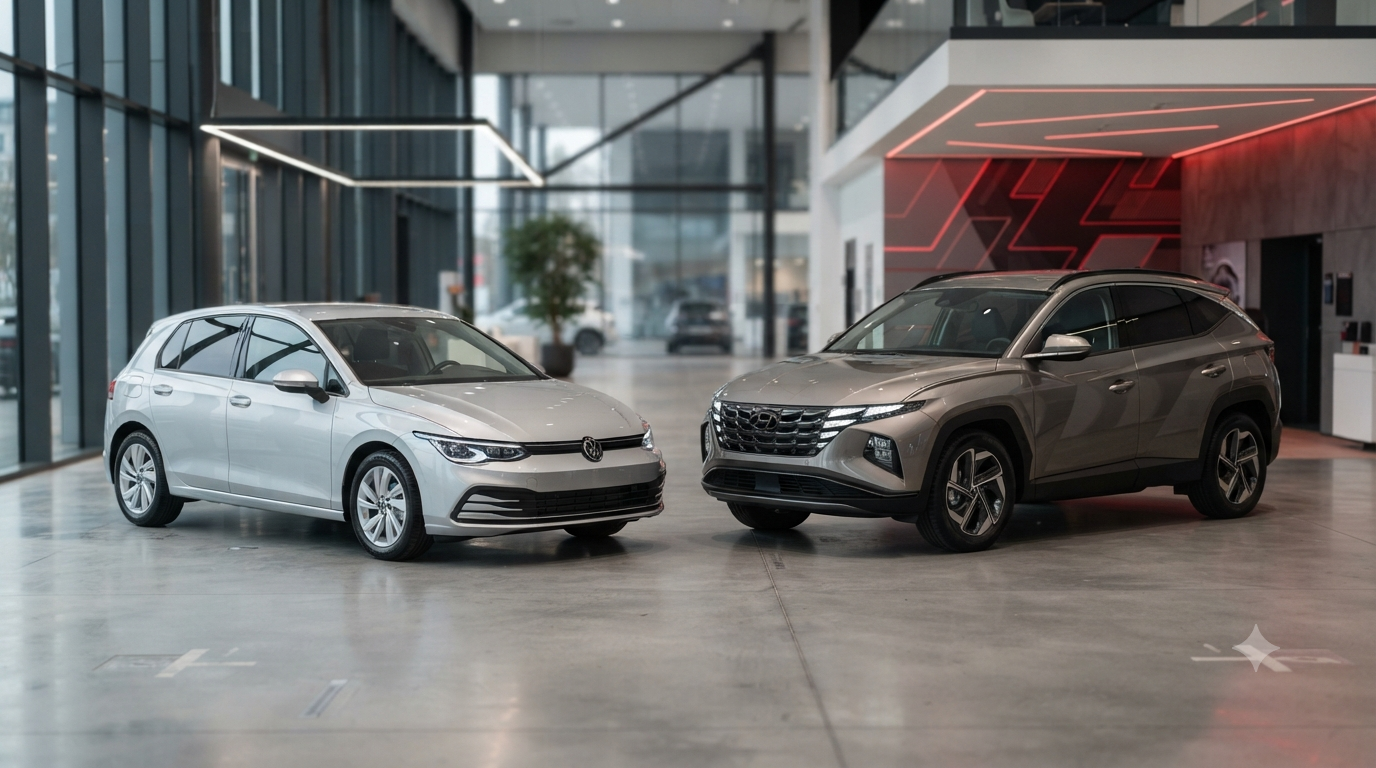 Volkswagen com motor TSI ao lado de concorrentes turbo Hyundai e Honda